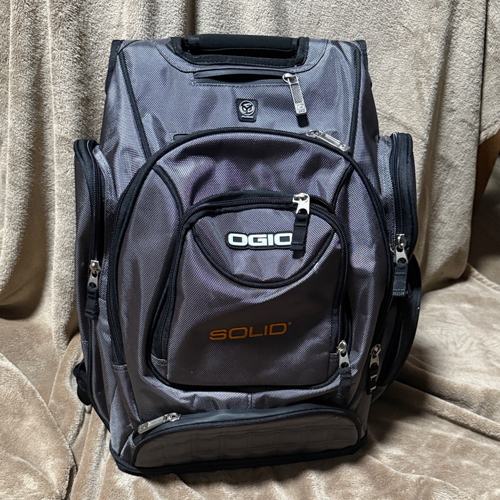 OGIO Charcoal and Black Men's Backpack